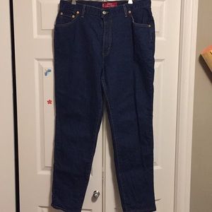 Men’s Dark Blue Levi Strauss Slim Fit Jeans